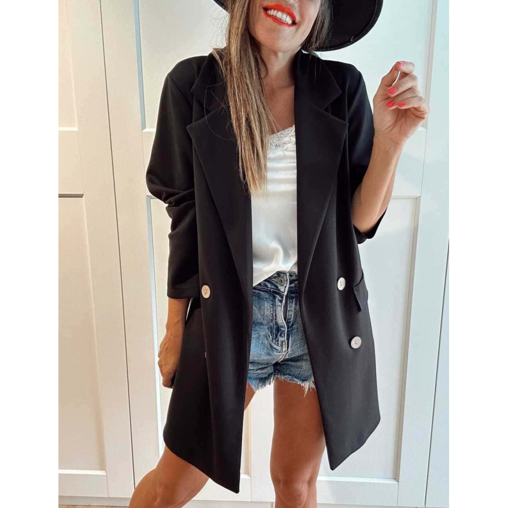Blazer Soft Touch TYLORA Negro HEVE Blazer Soft Touch TYLORA Negro HEVE