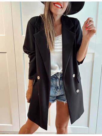 Blazer Soft Touch TYLORA Negro HEVE