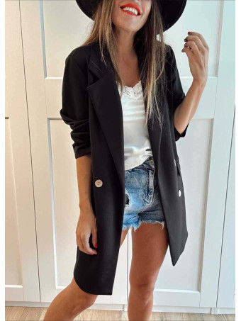 Blazer Soft Touch TYLORA Negro HEVE