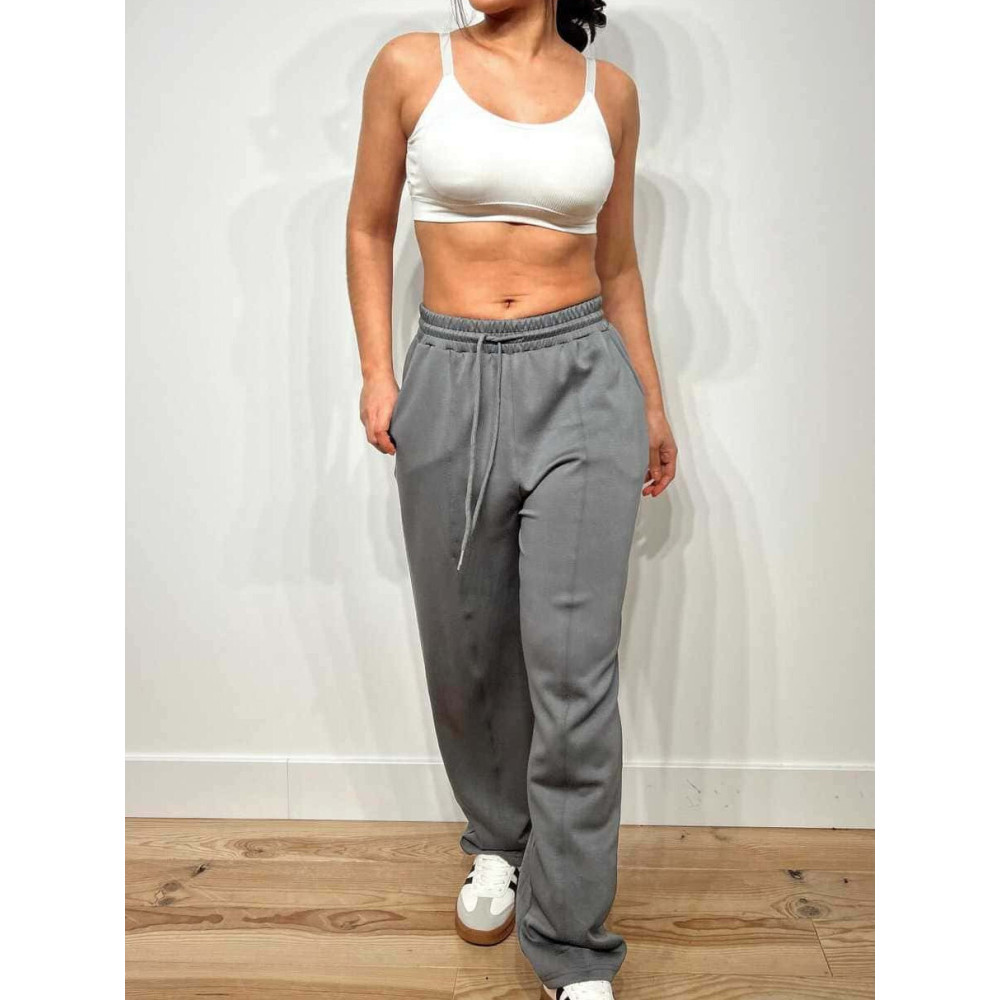 Pantalón Sporty Soft Touch FUNTIME Gris Plomo HEVE