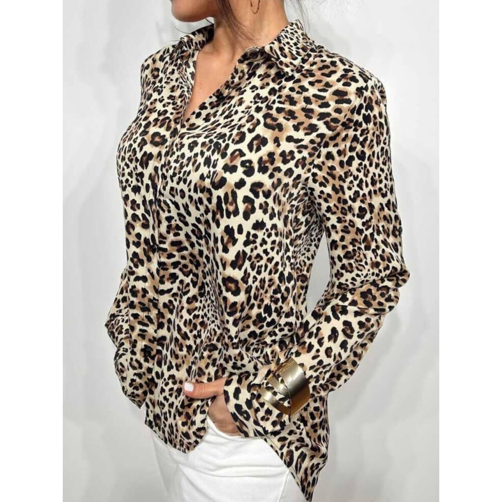 Camisa Estampado Animal Print SATOMY HEVE Camisa Estampado Animal Print SATOMY HEVE