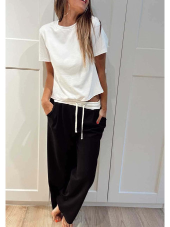 Pantalón Casual KRYOS Negro HEVE