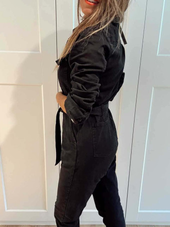 Mono Vaquero Camisero STONLEIGH Negro HEVE
