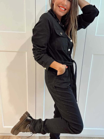 Mono Vaquero Camisero STONLEIGH Negro HEVE