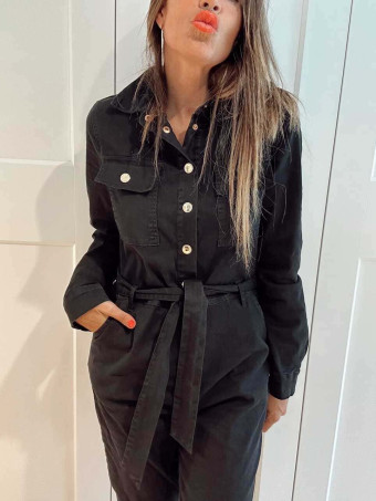 Mono Vaquero Camisero STONLEIGH Negro HEVE