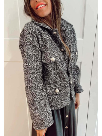 Chaqueta Rizo DYNORA Gris Jaspeado HEVE