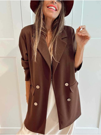 Blazer Soft Touch TYLORA Marrón HEVE