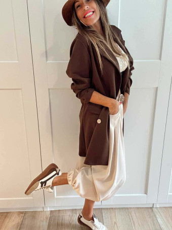 Blazer Soft Touch TYLORA Marrón HEVE