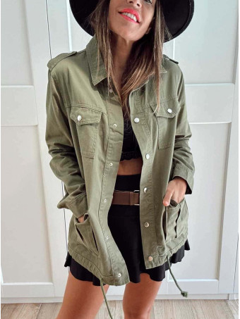 Trench Vaquero GUNBERG Verde Militar HEVE