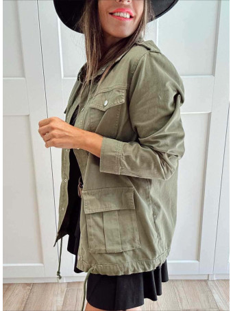 Trench Vaquero GUNBERG Verde Militar HEVE