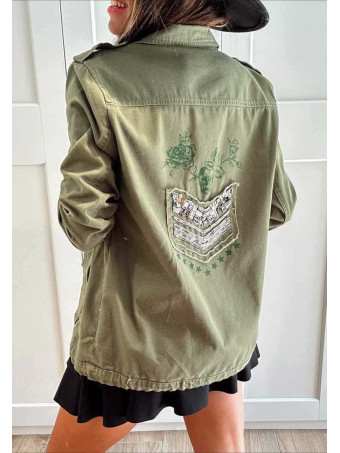 Trench Vaquero GUNBERG Verde Militar HEVE