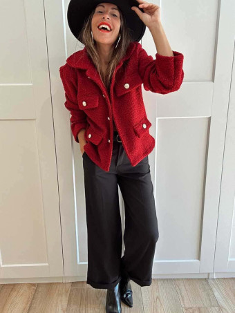 Chaqueta Rizo DYNORA Burdeos HEVE