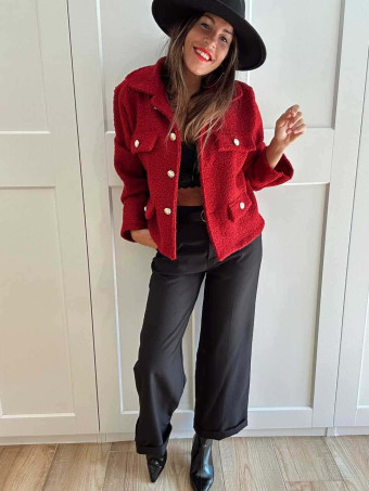 Chaqueta Rizo DYNORA Burdeos HEVE