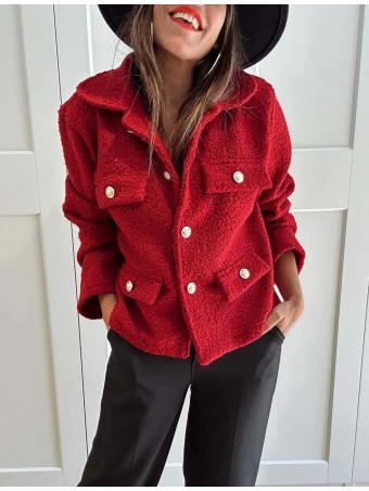 Chaqueta Rizo DYNORA Burdeos HEVE