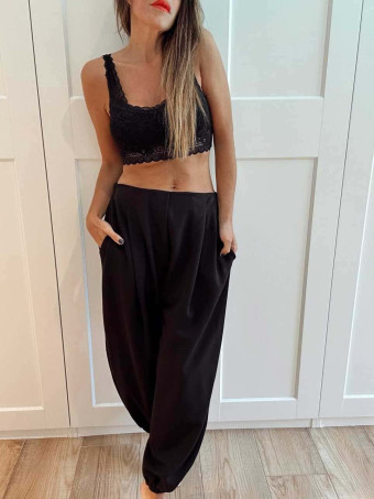 Pantalón Bombacho CHAVREL Negro HEVE