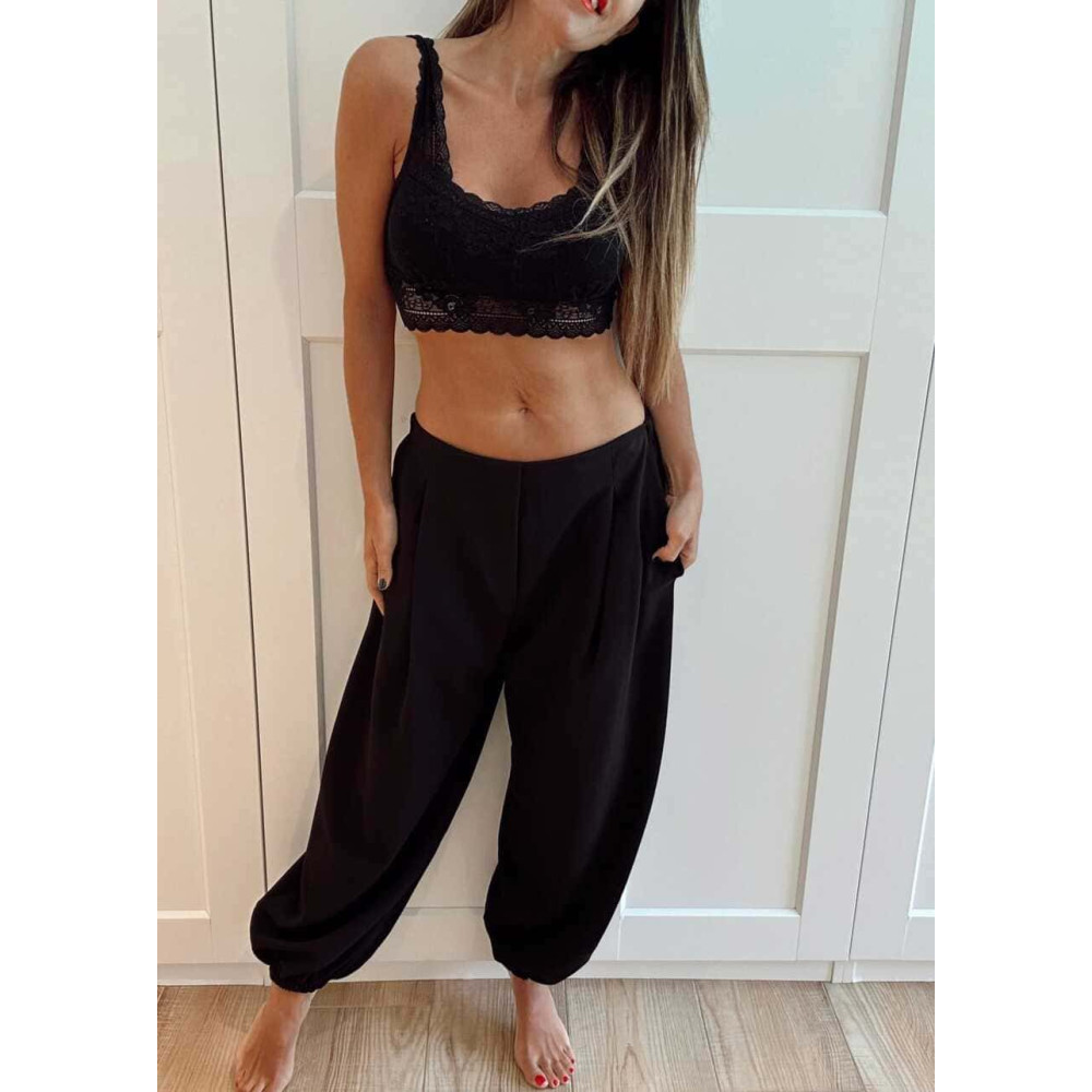 Pantalón Bombacho CHAVREL Negro HEVE