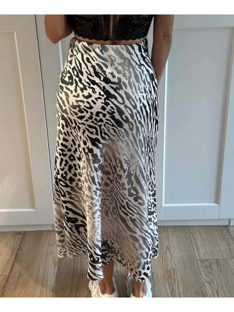 Falda Larga Estampado Print JAGRELLE 01 HEVE