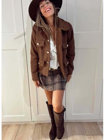 Chaqueta Rizo DYNORA Marrón HEVE