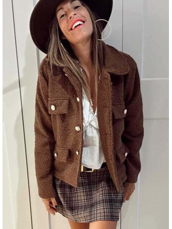 Chaqueta Rizo DYNORA Marrón HEVE