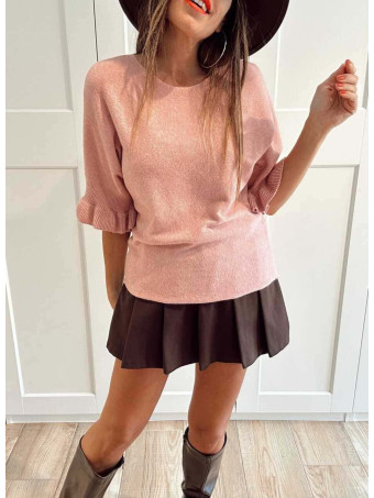 Punto Manga Ruffle TIMOESSA Rosa HEVE