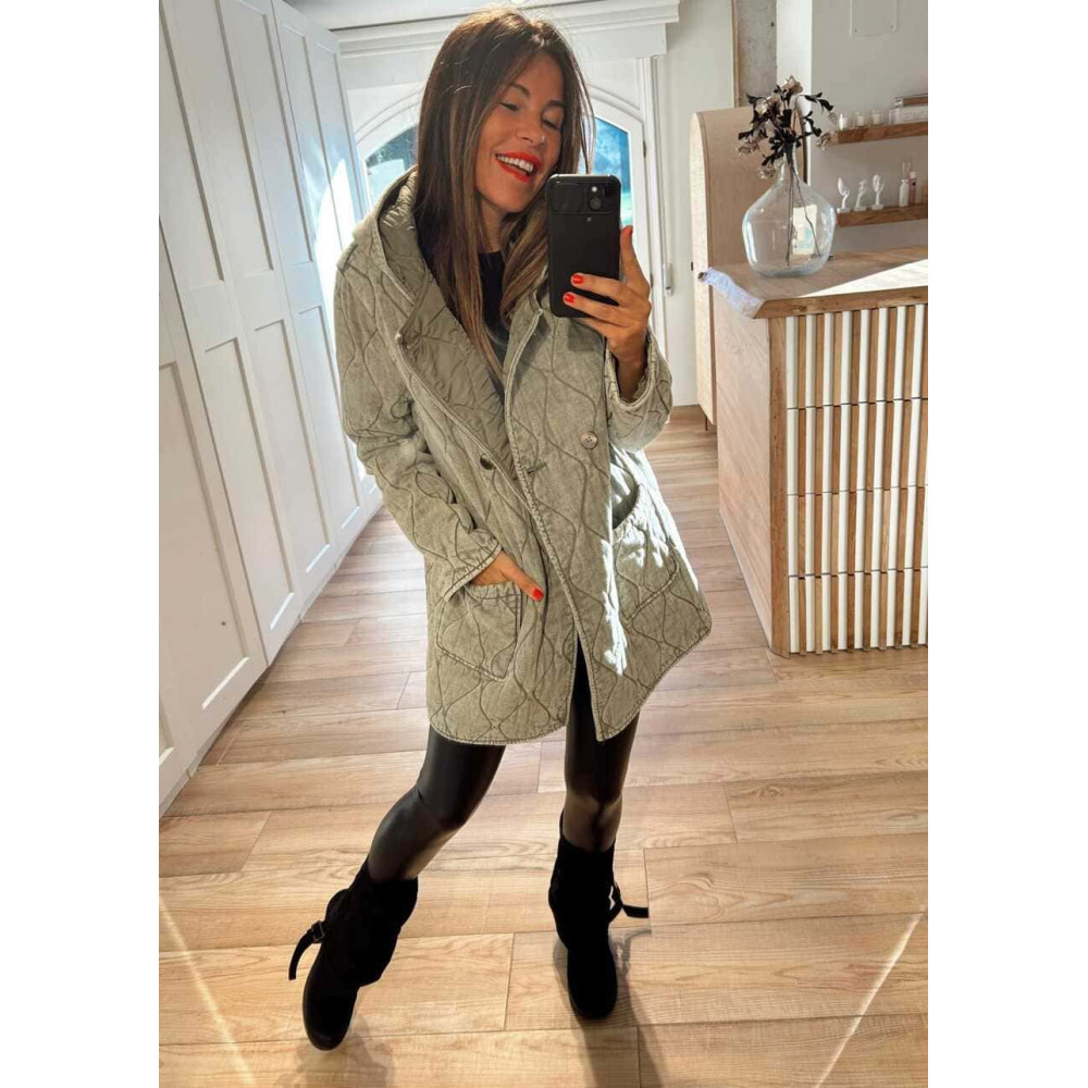 Trench Vaquero Ondas PHOELA Khaki HEVE
