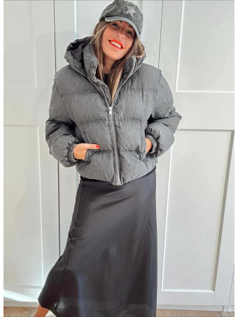 Cazadora Vaquera Acolchada AIRSTREAM Gris HEVE