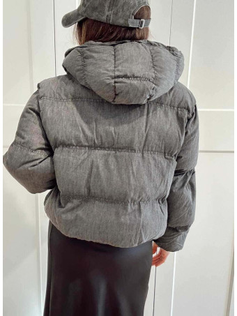 Cazadora Vaquera Acolchada AIRSTREAM Gris HEVE