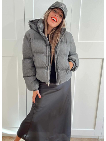 Cazadora Vaquera Acolchada AIRSTREAM Gris HEVE