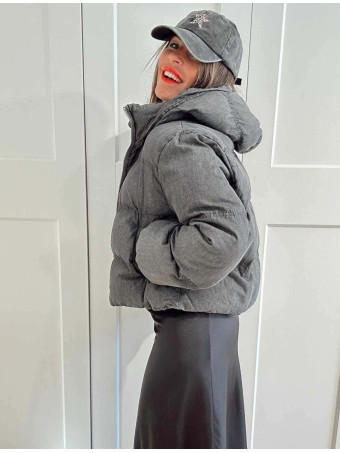 Cazadora Vaquera Acolchada AIRSTREAM Gris HEVE