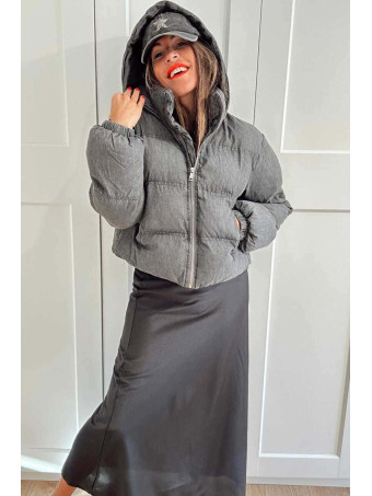 Cazadora Vaquera Acolchada AIRSTREAM Gris HEVE