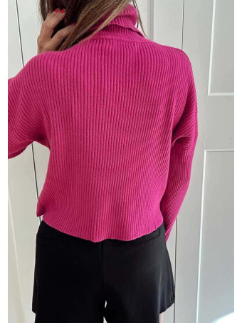 Punto Canalé Cuello Vuelto ISVORYN Buganvilla HEVE