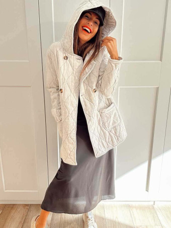 Trench Vaquero Ondas PHOELA Gris HEVE