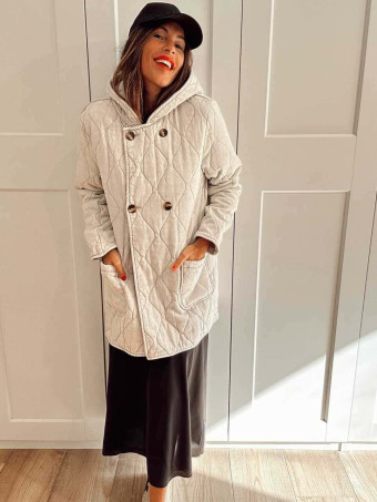 Trench Vaquero Ondas PHOELA Gris HEVE
