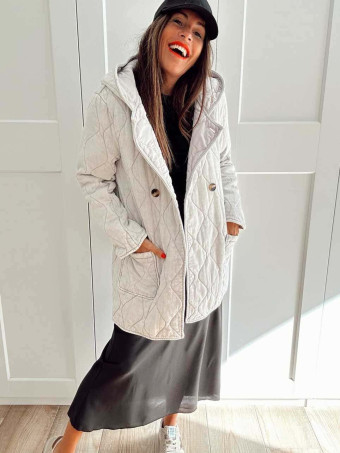 Trench Vaquero Ondas PHOELA Gris HEVE