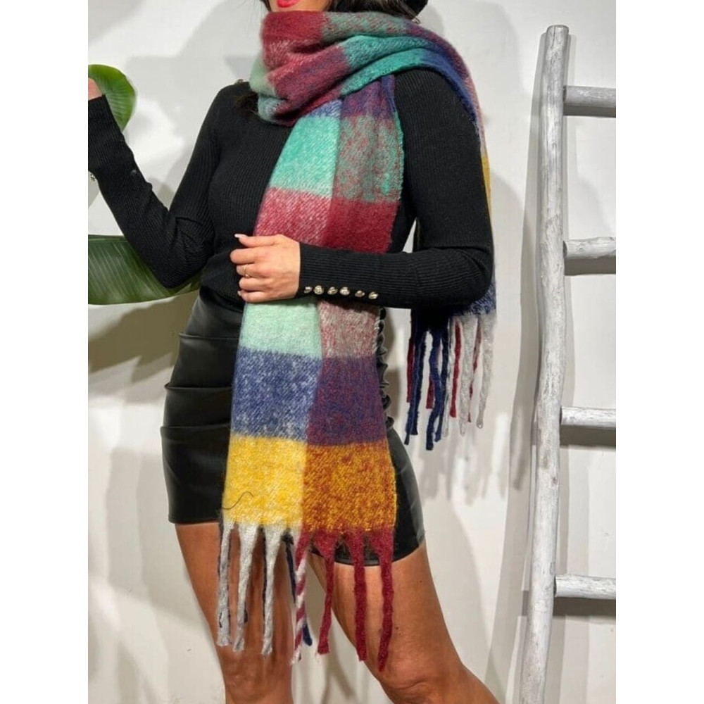 Bufanda Cuadros BILLOW 01 HEVE