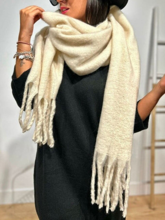 Bufanda Lisa Rectangular WHIMSTER Beige HEVE