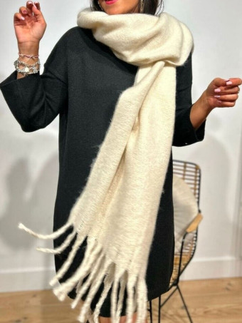 Bufanda Lisa Rectangular WHIMSTER Beige HEVE