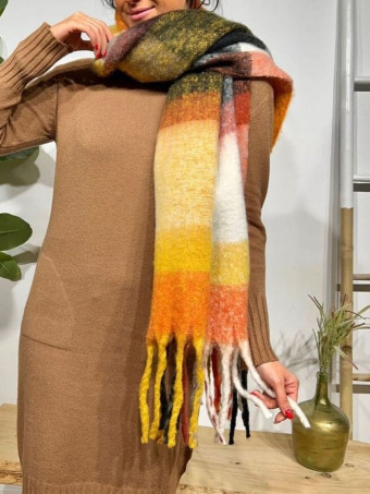 Bufanda Cuadros KIBBLE 01 HEVE