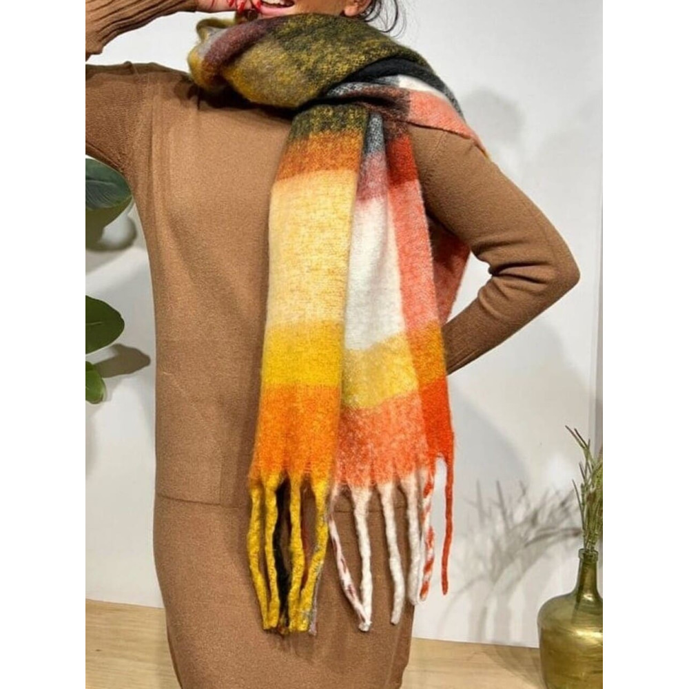 Bufanda Cuadros KIBBLE 01 HEVE