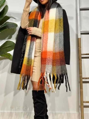 Bufanda Cuadros KIBBLE 01 HEVE