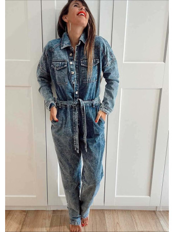 Mono Vaquero Acid Wash BUZZIVA Blue Jean HEVE