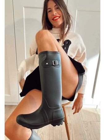 Bota de Agua Alta DRIZZAN Negro HEVE