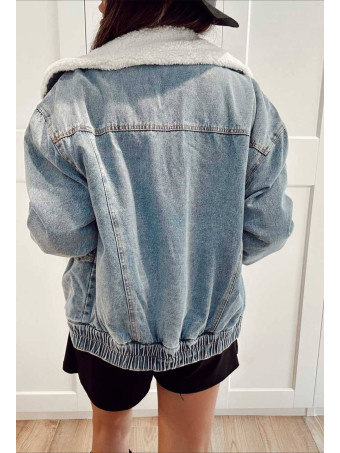 Cazadora Vaquera Borreguito BACKLASH Blue Jean HEVE