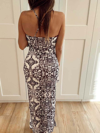 Vestido Asimétrico Volantes ISANDREL HEVE