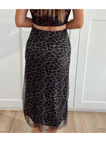 Falda Tul Estampado Print TAYMEERA 02  HEVE