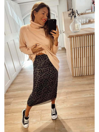 Falda Tul Estampado Print TAYMEERA 02  HEVE