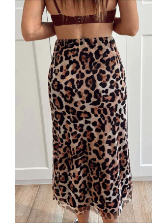 Falda Tul Estampado Print TAYMEERA 01  HEVE