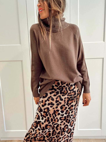 Falda Tul Estampado Print TAYMEERA 01  HEVE