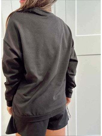 Sudadera Algodón DOGUE TEAM Negro HEVE