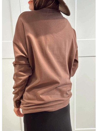 Sudadera Algodón PAWRISIAN COUTURE Marrón HEVE